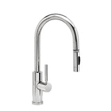 Waterstone - Waterstone Modern PLP Pulldown Faucet - Toggle Sprayer - Unlacquered Polished Brass