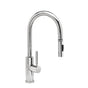 Waterstone - Waterstone Modern PLP Pulldown Faucet - Toggle Sprayer - Unlacquered Polished Brass
