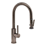Waterstone - Waterstone Modern Prep Size PLP Pulldown Faucet - Lever Sprayer - Black Nickel