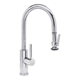 Waterstone - Waterstone Modern Prep Size PLP Pulldown Faucet - Lever Sprayer - Chrome