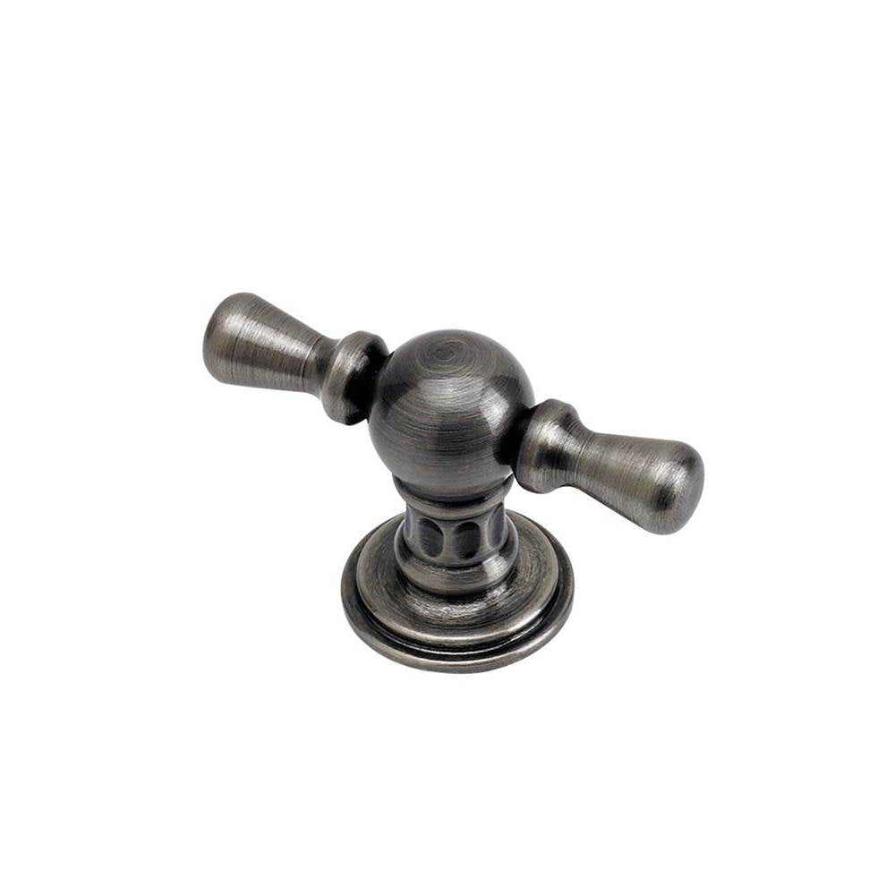 Waterstone - Waterstone Traditional Small Cabinet T-Pull - Unlacquered Polished Brass