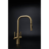 Fulton Modern Extended Reach 2 Handle Plp Faucet - Toggle Sprayer