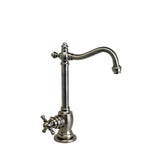 Waterstone - Waterstone Annapolis Cold Only Filtration Faucet - Cross Handle - Graphite