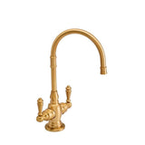 Waterstone - Waterstone Pembroke Hot and Cold Filtration Faucet - Lever Handles - Graphite