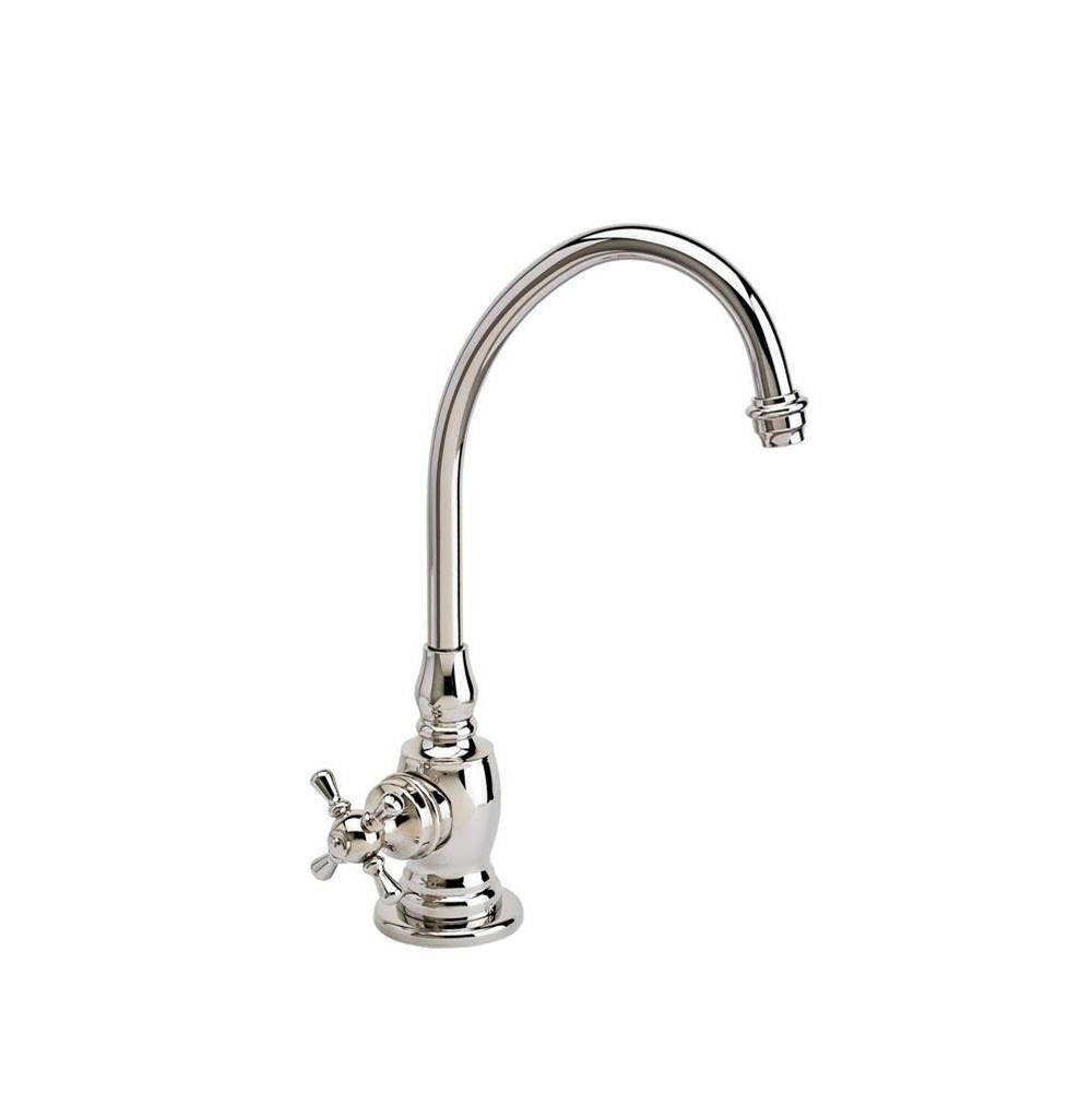 Waterstone - Waterstone Hampton Cold Only Filtration Faucet - Cross Handle - Graphite