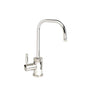 Waterstone - Waterstone Industrial Hot Only Filtration Faucet - 2 Bend U-Spout - Unlacquered Polished Brass