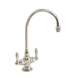 Waterstone - Waterstone Hampton Bar Faucet - Lever Handles - Graphite