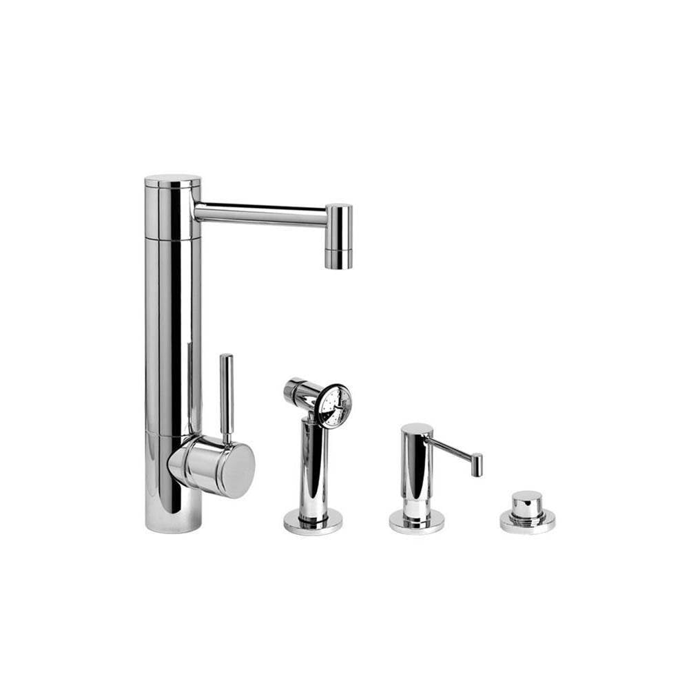 Waterstone - Waterstone Hunley Prep Faucet - 3pc. Suite - Graphite