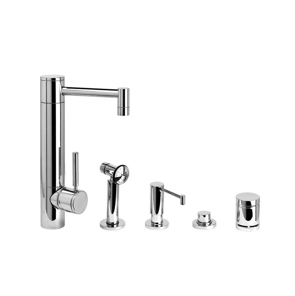 Waterstone - Waterstone Hunley Prep Faucet - 4pc. Suite - Graphite
