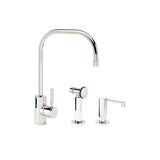 Waterstone - Waterstone Fulton Kitchen Faucet - 2pc. Suite - Graphite