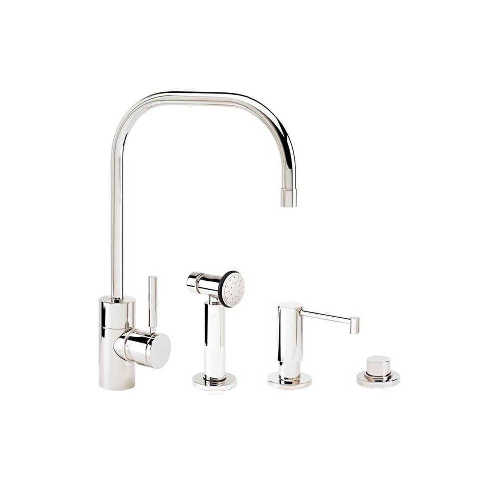 Waterstone - Waterstone Fulton Kitchen Faucet - 3pc. Suite - Graphite
