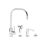 Waterstone - Waterstone Fulton Kitchen Faucet - 3pc. Suite - Graphite