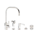 Waterstone - Waterstone Fulton Kitchen Faucet - 4pc. Suite - Graphite