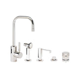 Waterstone - Waterstone Fulton Prep Faucet - 4pc. Suite - Graphite