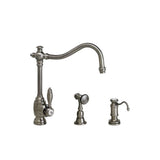 Waterstone - Waterstone Annapolis Kitchen Faucet - 2pc. Suite - Graphite