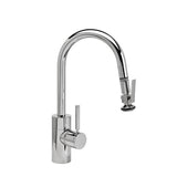 Waterstone - Waterstone Contemporary Prep Size PLP Pulldown Faucet - Lever Sprayer - Graphite