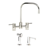 Waterstone - Waterstone Fulton Bridge Faucet - 2pc. Suite - Graphite