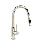 Waterstone - Waterstone Industrial Prep Size PLP Pulldown Faucet - Toggle Sprayer - Angled Spout - Graphite