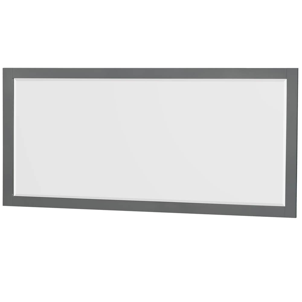 Sheffield 80 Inch Double Bathroom Vanity in Espresso, White Carrara Marble Countertop, Undermount Oval Sinks, and 70 Inch Mirror