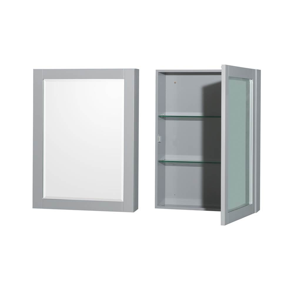 Sheffield 72 Inch Double Bathroom Vanity in Gray, Carrara Cultured Marble Countertop, Undermount Square Sinks, Medicine Cabinets