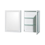 Sheffield 48 Inch Single Bathroom Vanity in Gray, White Quartz Countertop, Undermount Square Sink, Medicine Cabinet