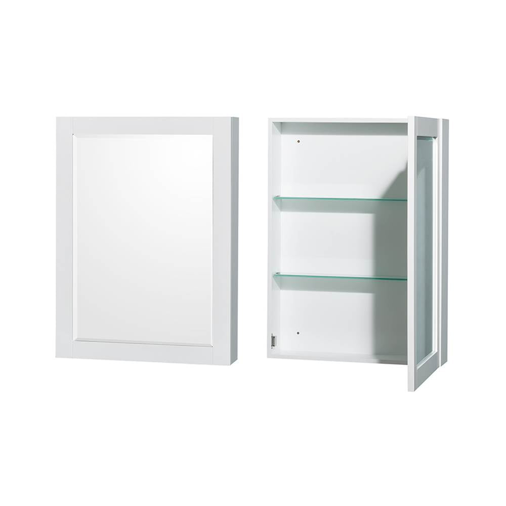 Sheffield 80 Inch Double Bathroom Vanity in White, Carrara Cultured Marble Countertop, Undermount Square Sinks, Medicine Cabinets