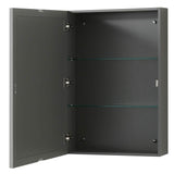 Deborah 60 Inch Double Bathroom Vanity in Dark Espresso, No Countertop, No Sinks, and Medicine Cabinets