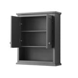 Avery Wall-Mounted Bathroom Storage Cabinet in Dark Blue