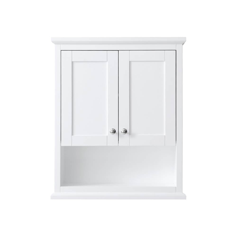 Avery Wall-Mounted Bathroom Storage Cabinet in Dark Blue