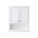 Avery Wall-Mounted Bathroom Storage Cabinet in Dark Blue
