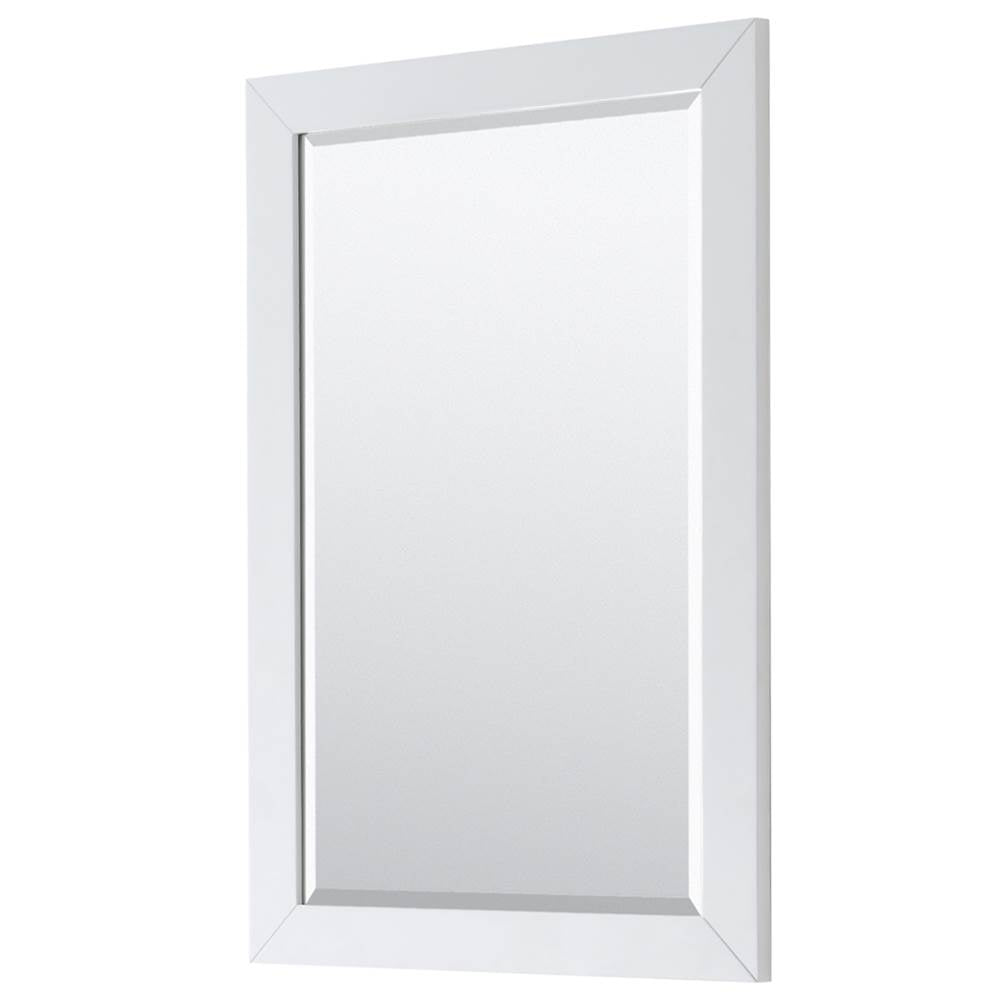 Daria 80 Inch Double Bathroom Vanity in White, White Carrara Marble Countertop, Undermount Square Sinks, 24 Inch Mirrors, Brushed Gold Trim