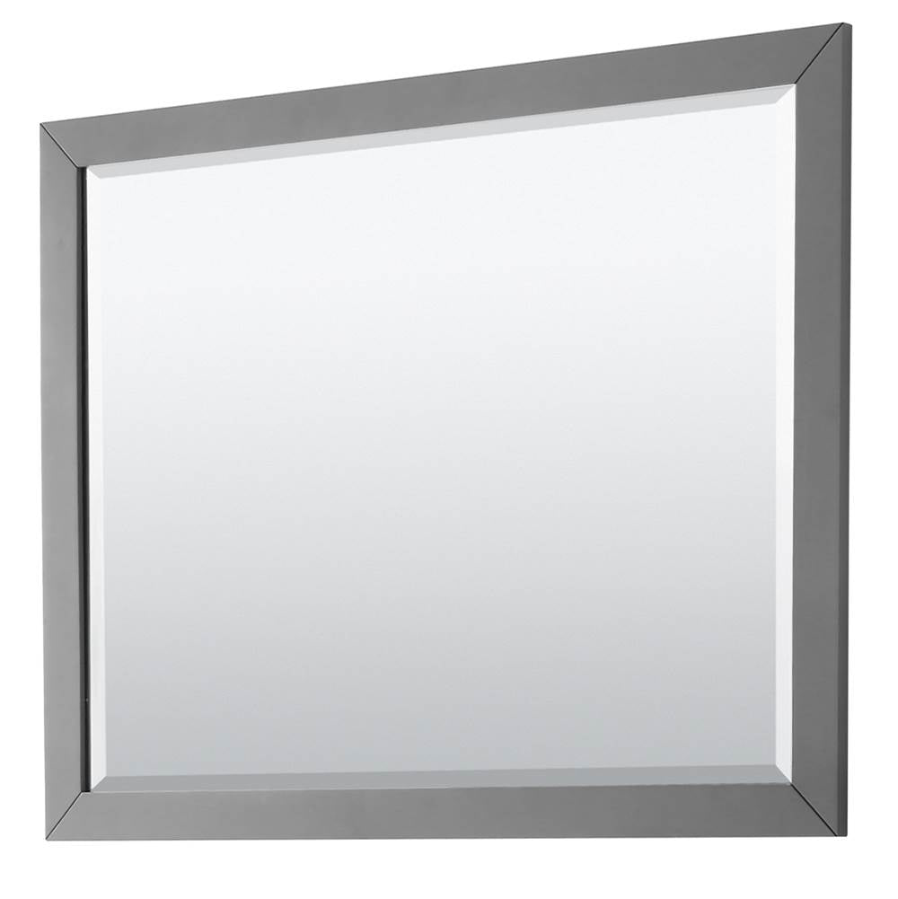 Daria 48 Inch Single Bathroom Vanity in Dark Blue, No Countertop, No Sink, 46 Inch Mirror