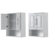 Daria Wall-Mounted Storage Cabinet in Dark Blue