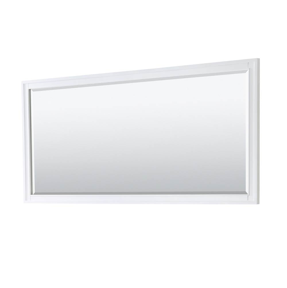 Margate 72 Inch Double Bathroom Vanity in Dark Gray, No Countertop, No Sink, and 70 Inch Mirror