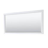 Margate 80 Inch Double Bathroom Vanity in Dark Gray, White Carrara Marble Countertop, Undermount Oval Sinks, and 70 Inch Mirror