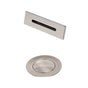 Wyndham Collection - Wyndham Collection Brushed Nickel Universal Square Bathtub Trim Kit