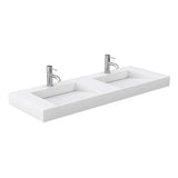 Miranda 60 Inch Double Bathroom Vanity in Dark Gray