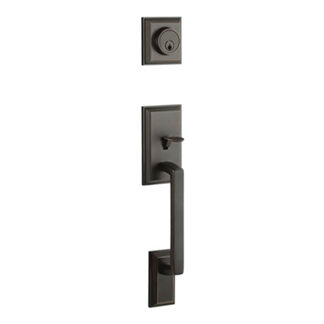 Yale Expressions - Yale Ellington Single Cylinder Exterior Entry Set, Kwikset Keyway, Oil Rubbed Bronze - Oil Rubbed Bronze