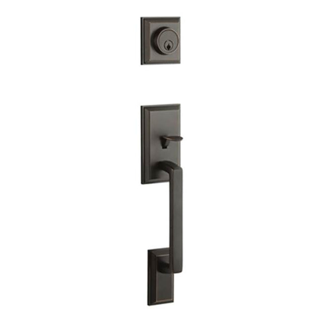 Yale Expressions - Yale Ellington Single Cylinder Exterior Entry Set, Kwikset Keyway, Oil Rubbed Bronze - Oil Rubbed Bronze
