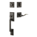 Yale Expressions - Yale Ellington Single Cylinder Entry Set, Brunswick Lever Left Handed, Weiser Keyway, Oil Rubbed Bronze - Oil Rubbed Bronze