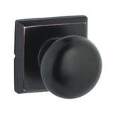 Yale Expressions - Yale Ellington Rosette with Keyed Walker Knob, Weiser Keyway, Oil Rubbed Bronze - Oil Rubbed Bronze
