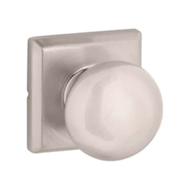Yale Expressions - Yale Ellington Rosette with Privacy Walker Knob, Satin Nickel - Satin Nickel