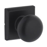 Yale Expressions - Yale Ellington Rosette with Privacy Walker Knob, Flat Black - Flat Black