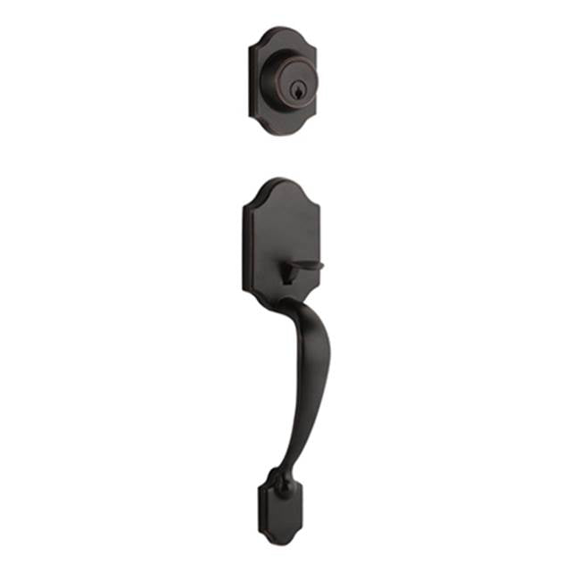 Yale Expressions - Yale Everly Single Cylinder Exterior Entry Set, Oil Rubbed Bronze - Oil Rubbed Bronze