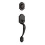 Yale Expressions - Yale Everly Single Cylinder Exterior Entry Set, Oil Rubbed Bronze - Oil Rubbed Bronze