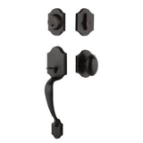 Yale Expressions - Yale Everly Single Cylinder Entry Set, Auburn Knob, Weiser Keyway, Oil Rubbed Bronze - Oil Rubbed Bronze