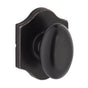 Yale Expressions - Yale Everly Rosette with Keyed Auburn Knob, Weiser Keyway, Oil Rubbed Bronze - Oil Rubbed Bronze