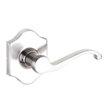 Yale Expressions - Yale Everly Rosette with Dummy Farmington Lever, Satin Nickel - Satin Nickel