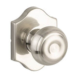 Yale Expressions - Yale Everly Rosette with Privacy Lewiston Knob, Satin Nickel - Satin Nickel