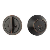 Yale Expressions - Yale Maguire Single Cylinder Deadbolt, Kwikset Keyway, Oil Rubbed Bronze - Oil Rubbed Bronze